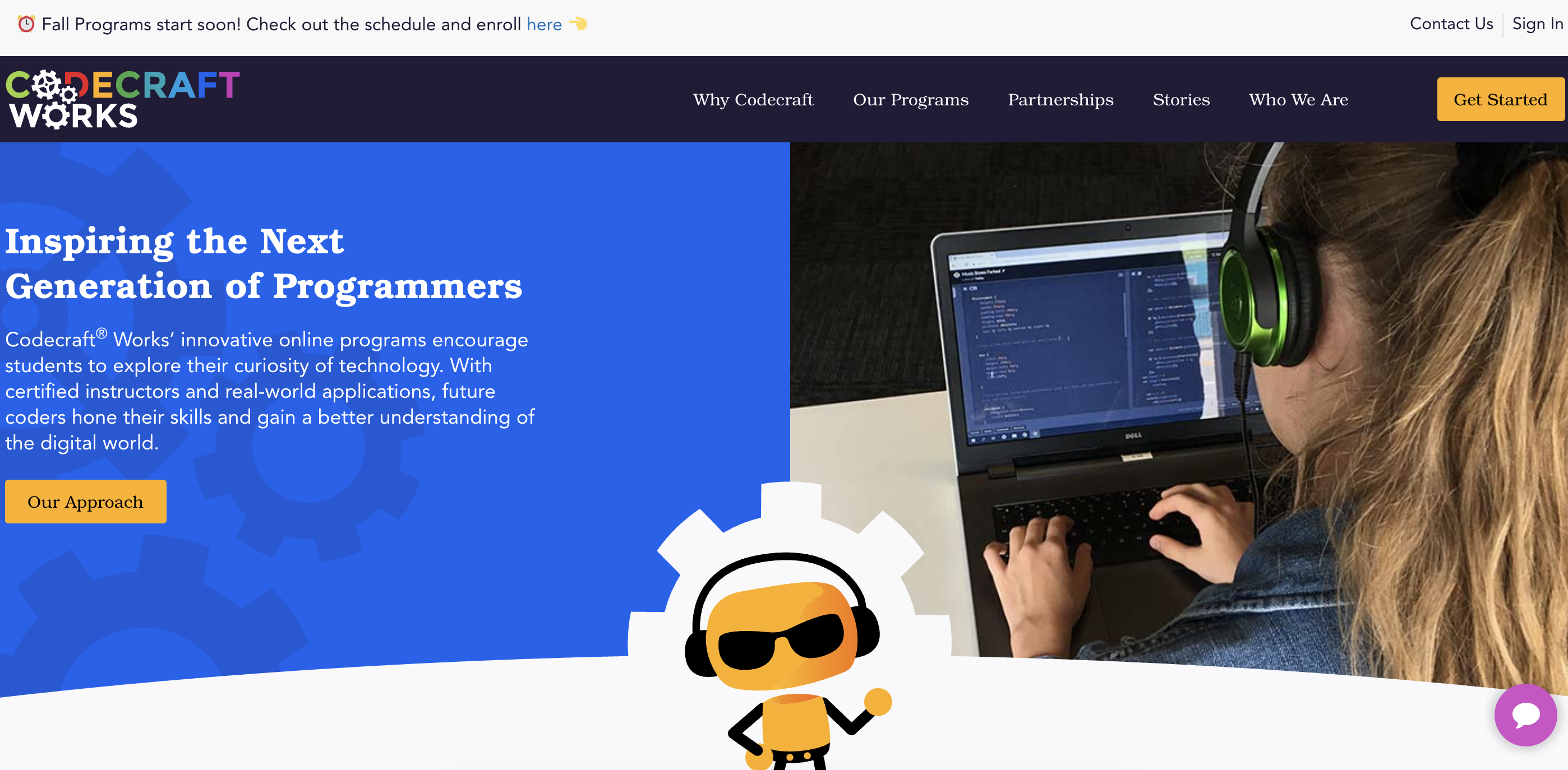 Codecraft Works Homepage